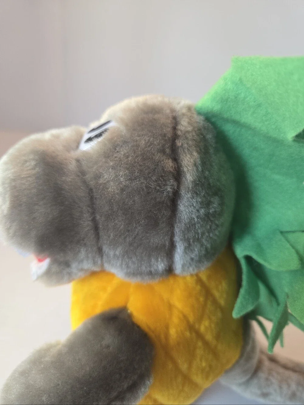 Vintage 90s Dole Promotional Dinosaur Pineapple Plush Pineosauraus